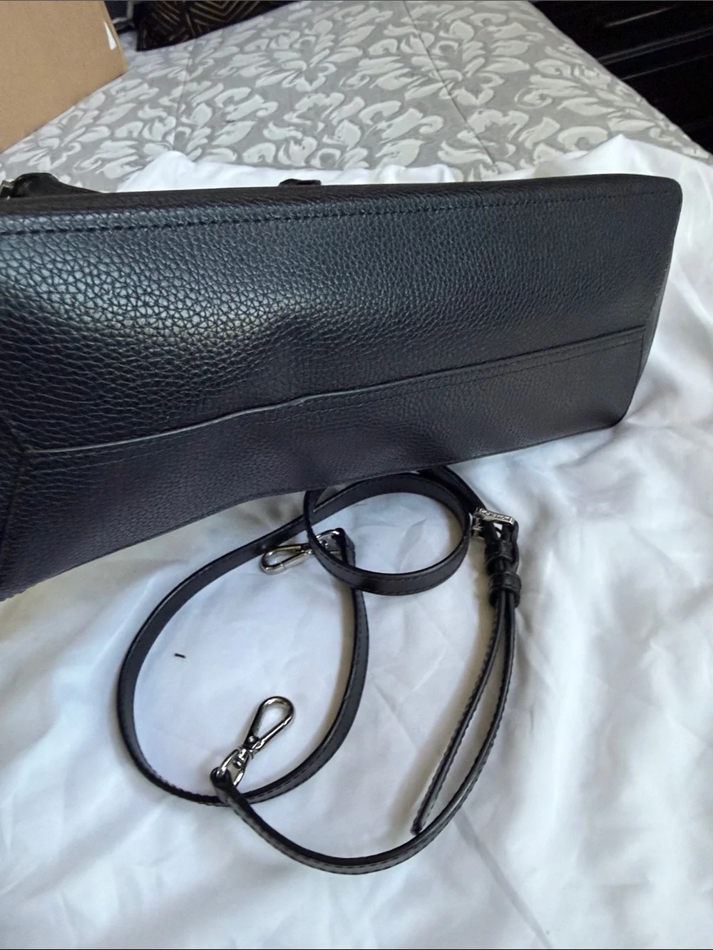 Michael Kors structured pebbled